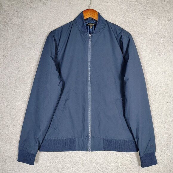 Banana Republic Other - Banana Republic Bomber Jacket Men Medium Navy Lined Full Zip Lightweight Outdoor